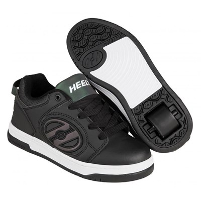 Voyager Black Reflective/Black Kids Heely Shoe Voyager Black Reflective/Black Kids Heely Shoe