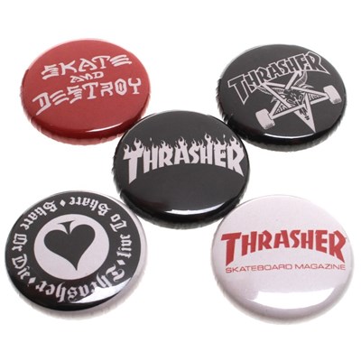 Logo Buttons 5 Badge Pack