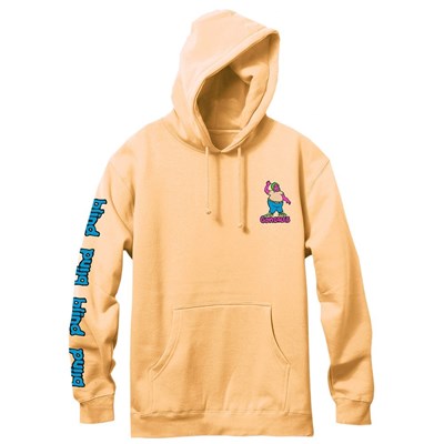 Gonzales Colored Portrait Pullover Hoody - Peach