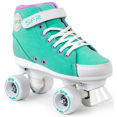 Vision Sneaker Kids Quad Roller Skates - Green