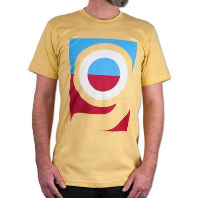Logo S/S Fitted T-Shirt - Yellow