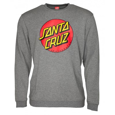 Classic Dot Crew - Dark Heather