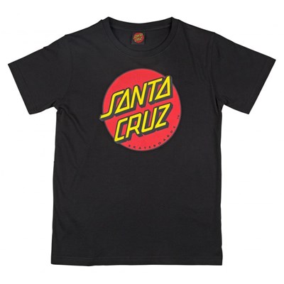 Classic Dot S/S Youth T-Shirt - Black