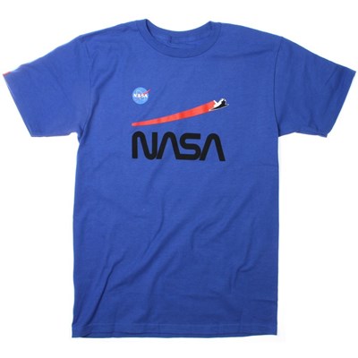 NASA Shuttle Flight S/S T-Shirt - Royal Blue