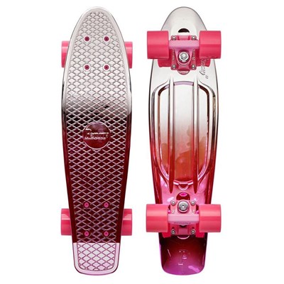 Complete 22inch OG Plastic Skateboard - Rose