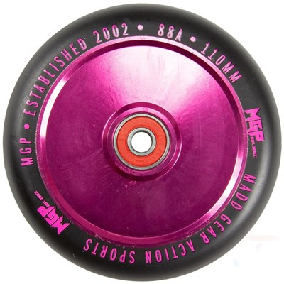 MFX Corrupt Hollowcore 110mm Scooter Wheels (Pair) - Pink/Black