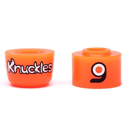 Knuckles Double Barrel Truck Bushings - Orange Soft