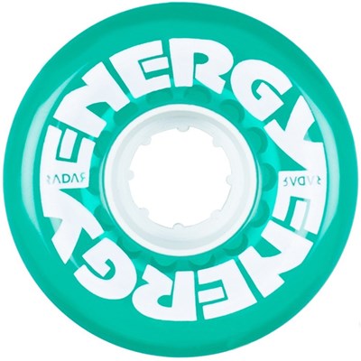 Energy 62 - 62mm/78a Roller Skate Wheels - Clear Green