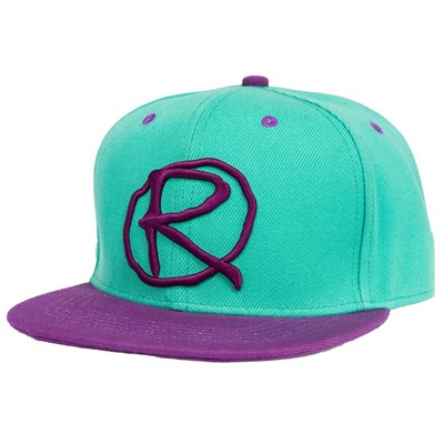 Rampworx Snapback LE 97.3 Cap Teal/Teal/Purple