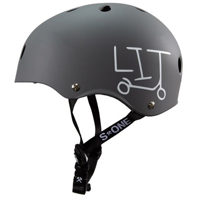 Lifer LIT Helmet - Grey Matt
