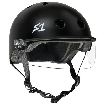 Lifer Helmet inc Visor - Black Matt