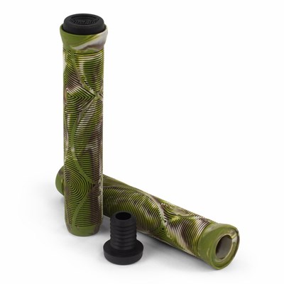 Team Swirl Scooter/BMX Bar Grips - Jungle