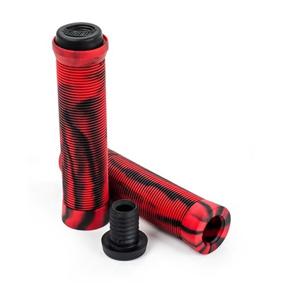 Pro Swirl Scooter/BMX Bar Grips - Red