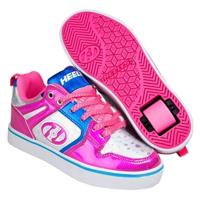 Motion 2.0 Pink/Silver/Aqua Heely Shoe Motion 2.0 Pink/Silver/Aqua Heely Shoe
