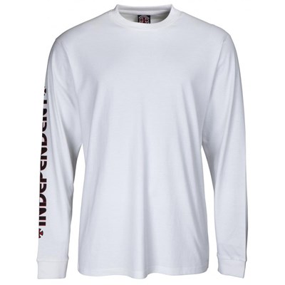Bar/Cross L/S T-Shirt - White