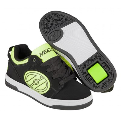 Voyager Black/Bright Yellow/G.I.D. Kids Heely Shoe Voyager Black/Bright Yellow/G.I.D. Kids Heely Shoe