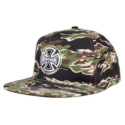 Truck Company Tiger Camo Snapback