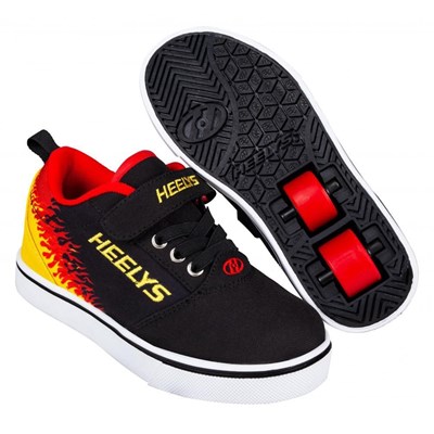 Pro 20 X2 Black/Flames Kids Heely X2 Shoe Pro 20 X2 Black/Flames Kids Heely X2 Shoe