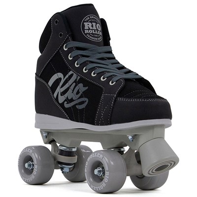 Lumina Quad Roller Skates - Black/Grey