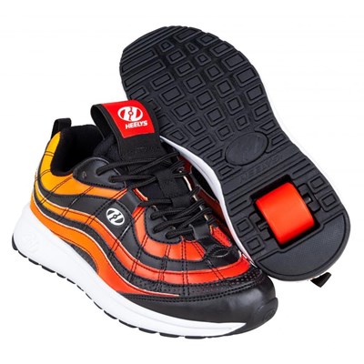 Nitro Black/Flame Kids Heely Shoe Nitro Black/Flame Kids Heely Shoe