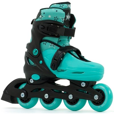 Plasma Black/Green Kids Recreational Inline Skates