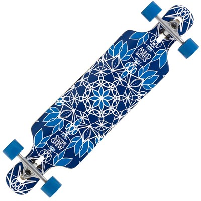 ML8420 Sanke III Complete Dropthrough Longboard - Blue