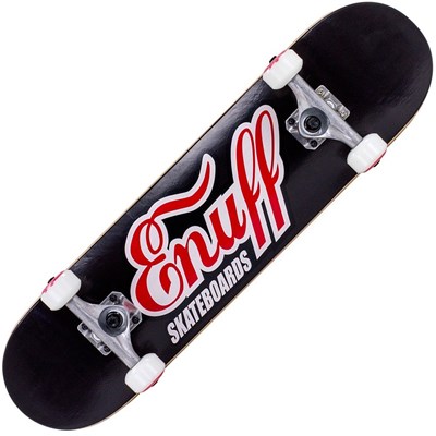 Classic Logo 7.75inch Complete Skateboard - Black