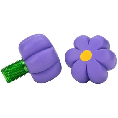 Brake Petals Toe Stops - Violet Forget Me Not