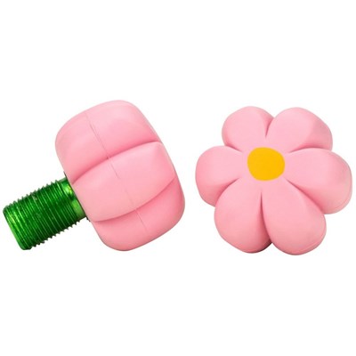 Brake Petals Toe Stops - Pink Carnation