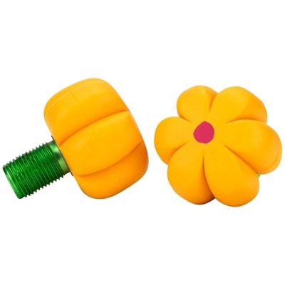 Brake Petals Toe Stops - Yellow Daisy