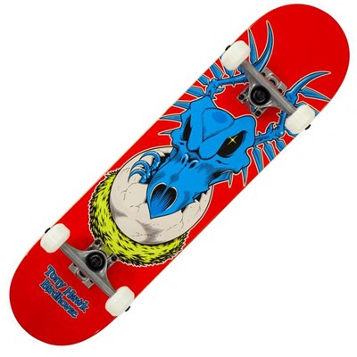 Stage 1 Falcon Egg  7.75 Complete Skateboard - Red