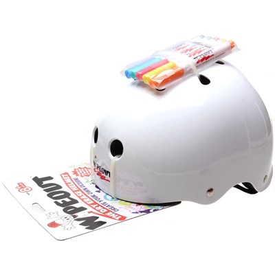 Wipeout Helmet - White