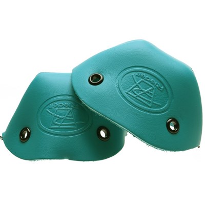 Leather Toe Caps - Turquoise