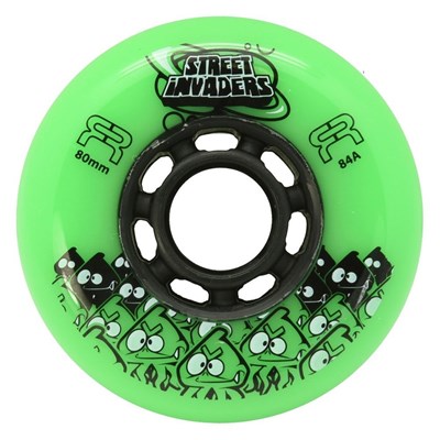 Street Invaders 2 Freestyle Inline Wheel - Green