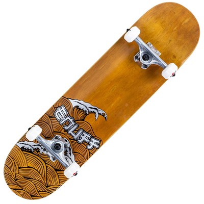 Big Wave Brown 8inch Complete Skateboard
