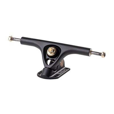 V3 180mm 50° Matt Black Trucks (Gold Trim)