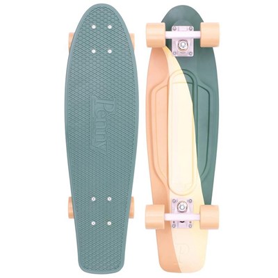 Complete Nickel 27inch Plastic Skateboard - Swirl