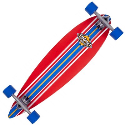 Ocean Complete Pintail Longboard - Red