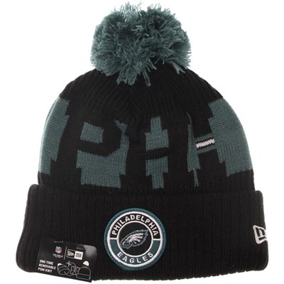 NFL Sideline Bobble Knit 2020 Home Game Beanie - Philadelphia Eagles
