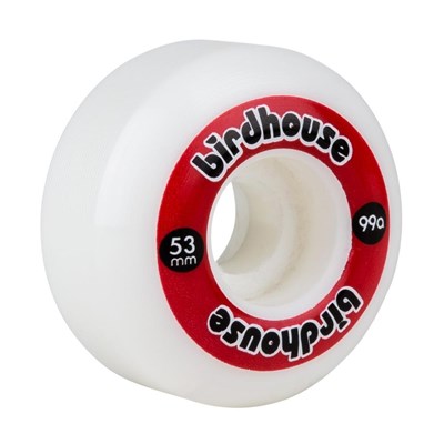 Logo 99a Skateboard Wheels 53mm - Red