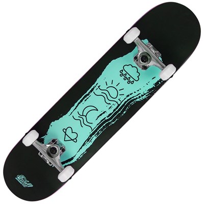 Icon Mini 7.25inch Complete Skateboard - Green