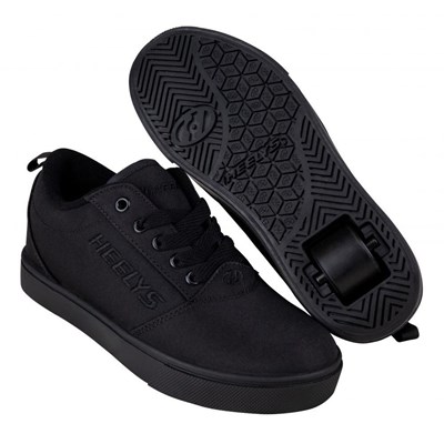 Pro 20 Triple Black Kids Heely Shoe