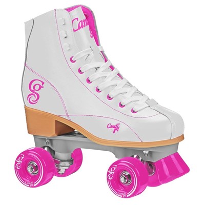 Sabina Quad Roller Skates - White/Pink