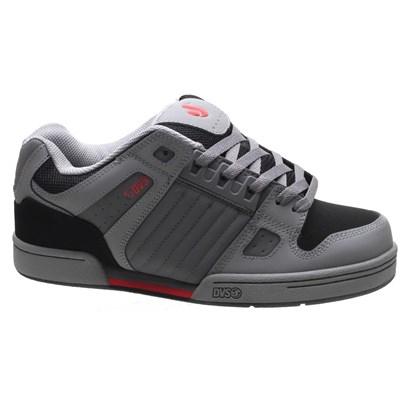 Celsius Charcoal/Black/Red Nubuck Shoe