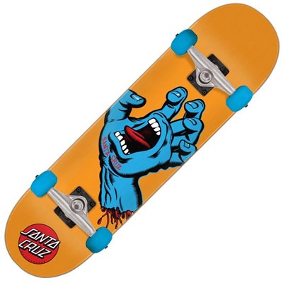 Screaming Hand Multi 7.8 Complete Skateboard - Orange