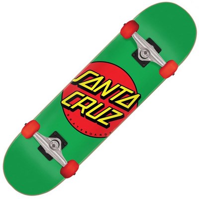 Classic Dot Multi 7.8 Complete Skateboard - Green