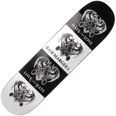 Bam Margera Love & Hate 8inch Skateboard Deck
