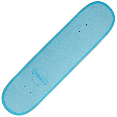 Flowers Renewal 7.75inch Skateboard Deck - Blue