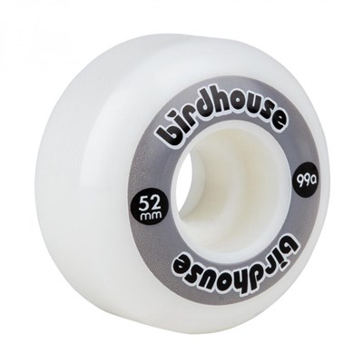 Logo 99a Skateboard Wheels 52mm - Grey