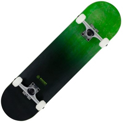 Double Dipped Complete Skateboard - Black